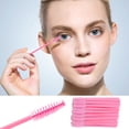 thumbnail image 5 of Dengmore 50PCS Disposable Mini Eyelash EyeLash Makeup Brush Mascara Wands Applicator, 5 of 9