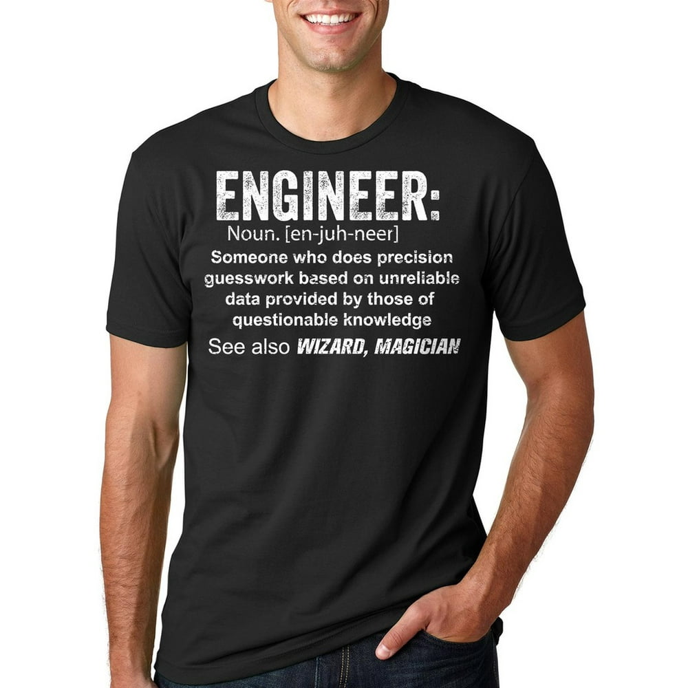 Silk Road Tees - Engineer T-shirt Definition Noun Engineer Tee Gift