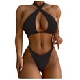 thumbnail image 2 of SEMPAI 2024 New Women Swimsuits Wrap Swimwear Fashionable Swimsuit Tankini Set Bikini Swim Suits,Plus Size Bathing Suit Swimsuits for Women, 2 of 7