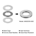 thumbnail image 4 of Uxcell AXK2035 Thrust Needle Roller Bearings 20x35x2mm Chrome Steel with AS2035 Washers 20 Pack, 4 of 6