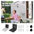 thumbnail image 4 of RV Air Vent Fan 12V Side Exhaust Fan for RV Refrigerator Heat Dissipation High Efficiency ,Easy to Use, 4 of 7