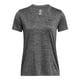 thumbnail image 2 of Camisa Under Armour Tech Twist con cuello en V Castlerock L para mujer, 2 of 3