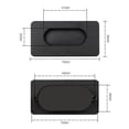 thumbnail image 4 of Luckyn Slotted Recessed Handle Cabinet Closet Cabinet Door Invisible Concealed Handle, 4 of 9