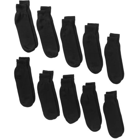 Gildan Mens Big and Tall Ankle Socks 10-pack - Walmart.com