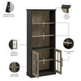 thumbnail image 5 of Bowery Hill Contemporary 5 Shelf Bookcase Set with Glass Doors, 5 of 5