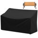 thumbnail image 2 of Funda para banco de exterior, resistente, de 2 plazas, para muebles de banco de patio con rejillas de ventilación, resistente a todo tipo de clima, para muebles de patio, 53 pulgadas de largo x 26 pul, 2 of 8
