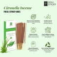 thumbnail image 2 of SOUL STICKS Premium Incense Sticks, 90g Packs Citronella, 2 of 11