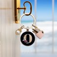 thumbnail image 3 of Llavero con letras A-Z alfabeto perlas creativo para mujeres y hombres, 3 of 9