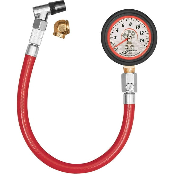 Longacre 52-52034 0-15 PSI Tire Pressure Gauge, 2 Inch