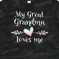thumbnail image 4 of Inktastic My Great Grandma Loves Me Heart Great Grandchild Boys or Girls Toddler T-Shirt, 4 of 5