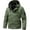 Army Green, variant on Royisotas Mens Winbreaker Rain Jackets Pockets Coats with Hood Winter Big and Tall Long Sleeve jackets for Men