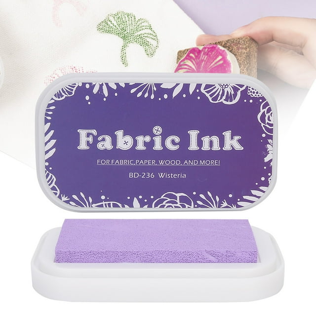 Ink Pad Colorful Pocket Accessory Details Ink Sponge Plastic Schedule Book Rubber Print Pad Scrap Inkpad Retro Ink Pads