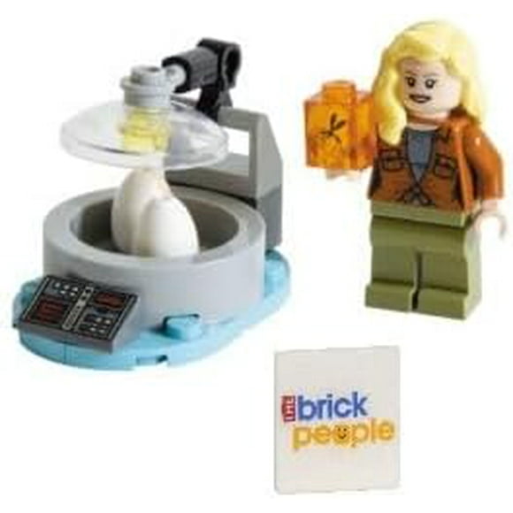 LEGO Jurassic World: Dr. Ellie Sattler Minifigure Dino Lab, Eggs and Mosquito
