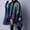 Purple, variant on Clearance Women's Travel Plaid Shawl Wraps Open Front Poncho Cape Warm Oversized Sweaters Casual Cardigan Shawls For Fall Winter Clearance Sale