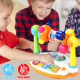 thumbnail image 2 of DEBGFS Jouet Clavier Musical Inspiré de Grande Roue pour Jeunes - Jeu de Rythme et de Chanson Activité d'Apprentissage Précoce Cadeau de Vacances Parfait, Jouet Clavier Musical, Aucun, 2 of 7