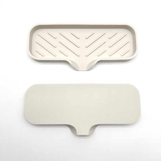 Alfombrilla de silicona para secar jabón, alfombrilla de silicona para encimera, caja de jabón para baño, soporte de silicona para jabón
