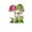 3Pcs Mushroom Planter Decor Under $5 a3, variant on 3Pcs 3D Potted Flower Planter, BRELIL Mushroom Planter Decor, 3D Potted Flower Plug-in Ornament, Cute Fairy Garden Decorations for Succulents Moss, Miniature Plant Accessories for Home Balcony Desk