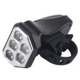 thumbnail image 2 of Bike Headlights, Waterproof Falling Resistance USB Rechargeable Bike Headlight  For Night Riding 5 LED, 2 of 8