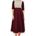thumbnail image 3 of Bimba Women Designer Flared Anarkali Dress Cotton Kurta Chic Custom Kurti Long Tunic, 3 of 9