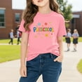 thumbnail image 5 of Juslio Boy Letter Pattern T Shirts Comfortable Breathable Crew, Neck Casual Short Sleeved Tops Shirts Sizes 2-18, 5 of 9