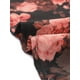 thumbnail image 5 of INSPIRE CHIC Vestidos de Chifón para Mujeres con Mangas Largas Semi Transparentes con Volantes y Capas, Vestido Bohemio Floral con Bolsillo, Negro con Flores Rojas, Talla S, 5 of 6