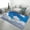 color-1, variant on Blue Sky White Cloud Scenery Natural Carpet for Home Decoration Rugs for Bedroom Room Living Room Bathroom Entrance Door Non-slip Comfort Mat
