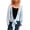 Blue-1, variant on Cardigan Sweaters for Women Trendy Ladies Knit Sweater Jackets Long Lantern Sleeve Open Front Knot Tie Cardigans