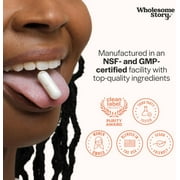 Wholesome Story Myo & D-Chiro Inositol, Hormonal Balance & Ovarian Support Supplement, 120 Caps