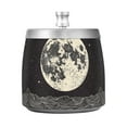 thumbnail image 7 of Yayeee Ashtray with Lid for Cigarette Smokeless Stainless Steel Home Ash Holder, Beige Moon, 7 of 7
