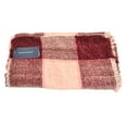 thumbnail image 2 of CHARTER CLUB Womens Wine Maroon Woven Chenille Fringed Infinity Scarf, 2 of 2