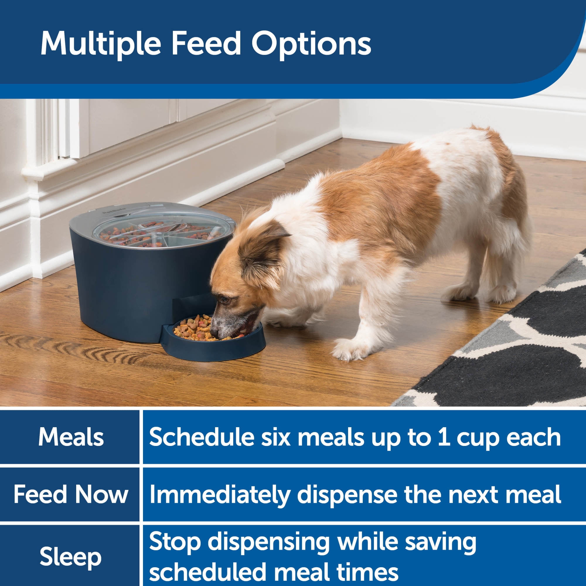 6 meal pet clearance feeder