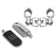 thumbnail image 1 of Sidaley 1 par de soporte de montaje de Pedal de aluminio para motocicleta, piezas de mejora antideslizantes, accesorios de repuesto para XL883/1200 Vehículos, repuestos y accesorios Mis Plata Sidaley VI002332-02, 1 of 6