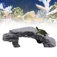 thumbnail image 4 of <p>Grey Easy Climbing Reptile Hiding , Resin Tortoise Hide Cave, For Pet</p>, 4 of 7