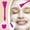 Hot Pink, variant on Face Mask Brush, Silicone Mask Applicator, Dual-Head Mask Brush with Scoop for Easy Mud Mask Application, Two-in-One Facial Mask Tool, Durable and Easy To Clean