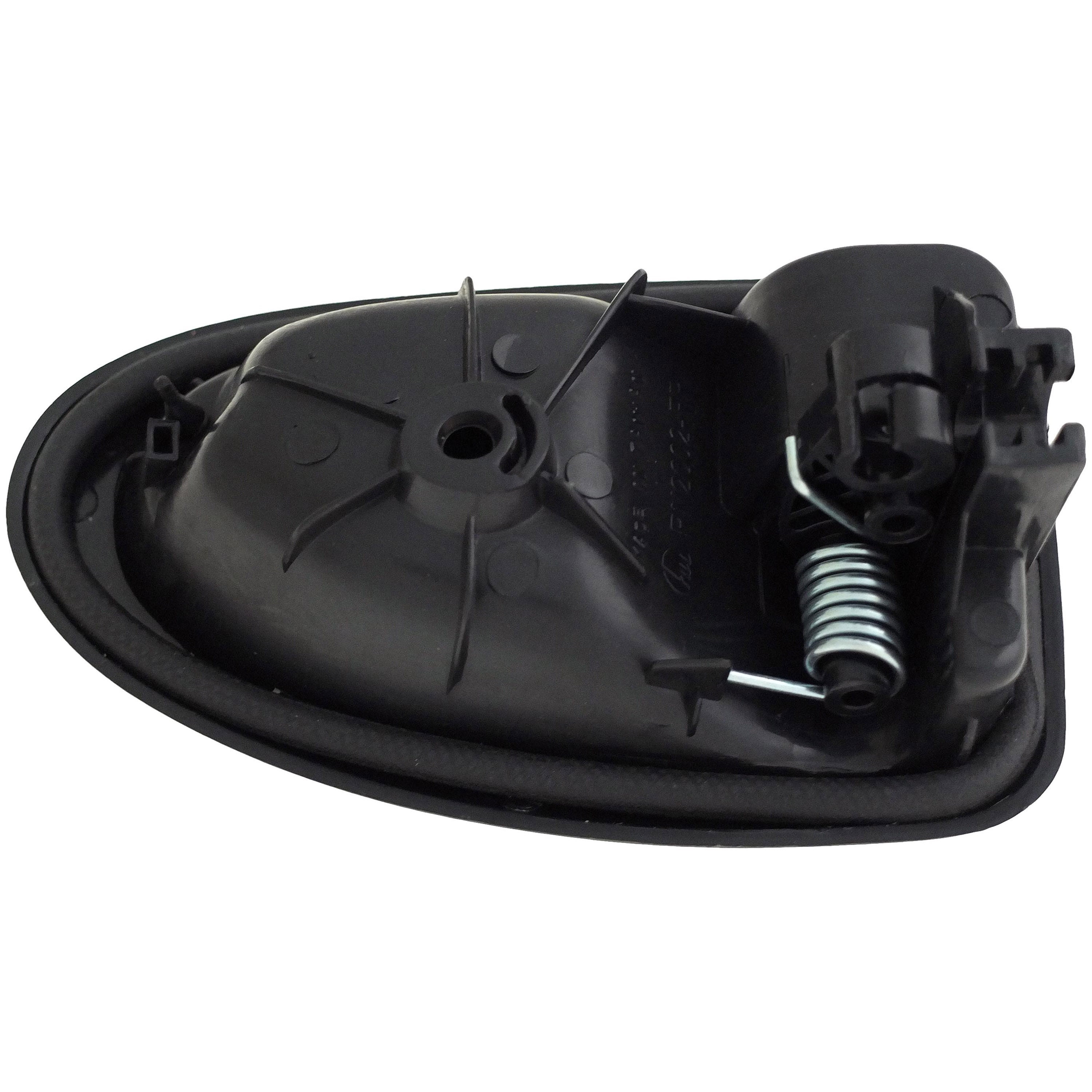 Dorman 838MX Front Passenger Side Interior Door Handle for Specific Renault Models, Black; Textured