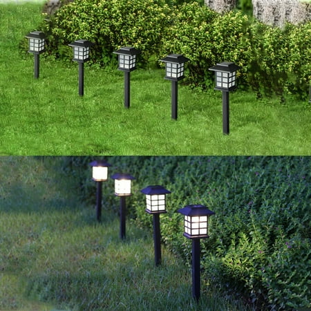 

4 pcs Outdoor Waterproof Solar Garden Night Light Lawn Light