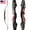 20LBS, variant on PMZ Coral Snake Takedown Traditional Recurve Bow 60" Right Hand 40lbs