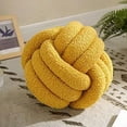 thumbnail image 6 of TERGAYEE Soft Knot Ball Pillows,Handmade Round Throw Pillow Cushion Home Decoration Plush Pillow,Throw Knotted Pillow for Bed,Couch,Bedroom Home Decor, 6 of 7