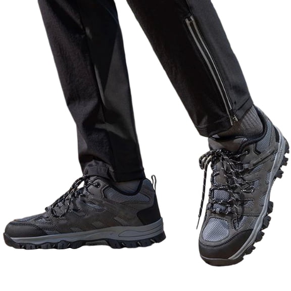 Hiking Shoes Men Non Slip Outdoor Climbing Trekking Fishing Work Shoes Lace up Breathable Sneakers