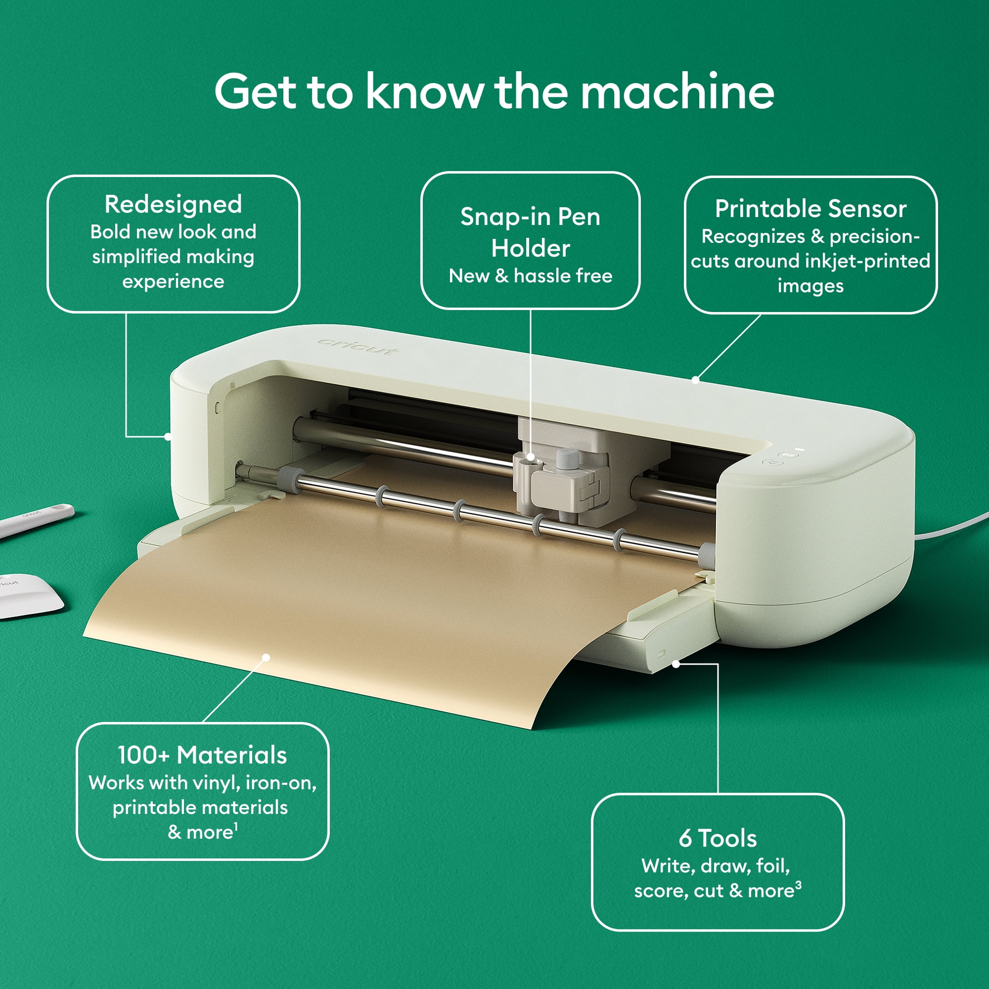 Cricut Explore® 5 + Essential Bundle