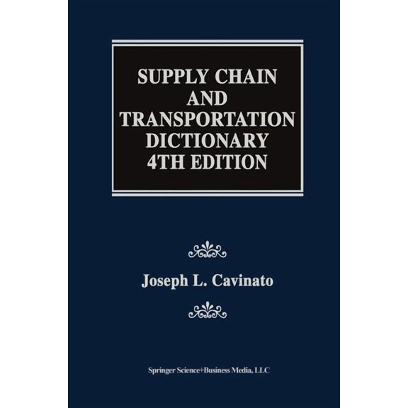 Supply Chain and Transportation Dictionary, (Paperback)