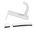 thumbnail image 3 of Yucurem Monitor Side Headphone Hanger Universal Hook Headphones Accessories (White), 3 of 8