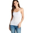 thumbnail image 1 of Camisola con estante integrado BRA Camiseta sin mangas con tirantes finos ajustables Tallas grandes, 1 of 1