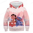 thumbnail image 1 of Moda Casual divertido Stitch sudaderas con capucha hombres mujeres niños Disney Anime 3D estampado sudaderas niño niña niños pulóver Cool Tops100 zhangmengya CONDUJO, 1 of 2