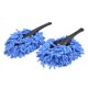 thumbnail image 1 of 2Pcs Plumero de Limpieza de Cera de Coche Quitapolvo Azul Microfibra Fregona Trapeador Unique Bargains Plumero de coche, 1 of 2
