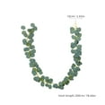 thumbnail image 2 of OULII Artificial Eucalyptus Vine, Dark Green Foliage, Year-Round Decor, Easy to Install, 2 Pieces Set, 2 of 6