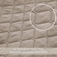 thumbnail image 6 of Exclusivo Mezcla California King Quilt Set, 3-Piece Lightweight Oversized King Quilts Soft Bedspreads Bed Coverlets, Taupe, 112"x104", 6 of 8