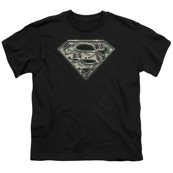 Superman - All About The Benjamins - Youth Short Sleeve Shirt - Medium