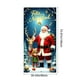 thumbnail image 3 of Christmas Door Curtain Santa Claus Polyester Fabric Decorative Cover for Holiday Party Wall and Door Hanging Festival Home Decor, 3 of 6