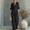 Black, variant on Women's Solid Color V-Neck One-Piece Jumpsuit – Rolled Sleeve, Waistband Wide Leg with Pockets, Casual Summer Romper White,XL